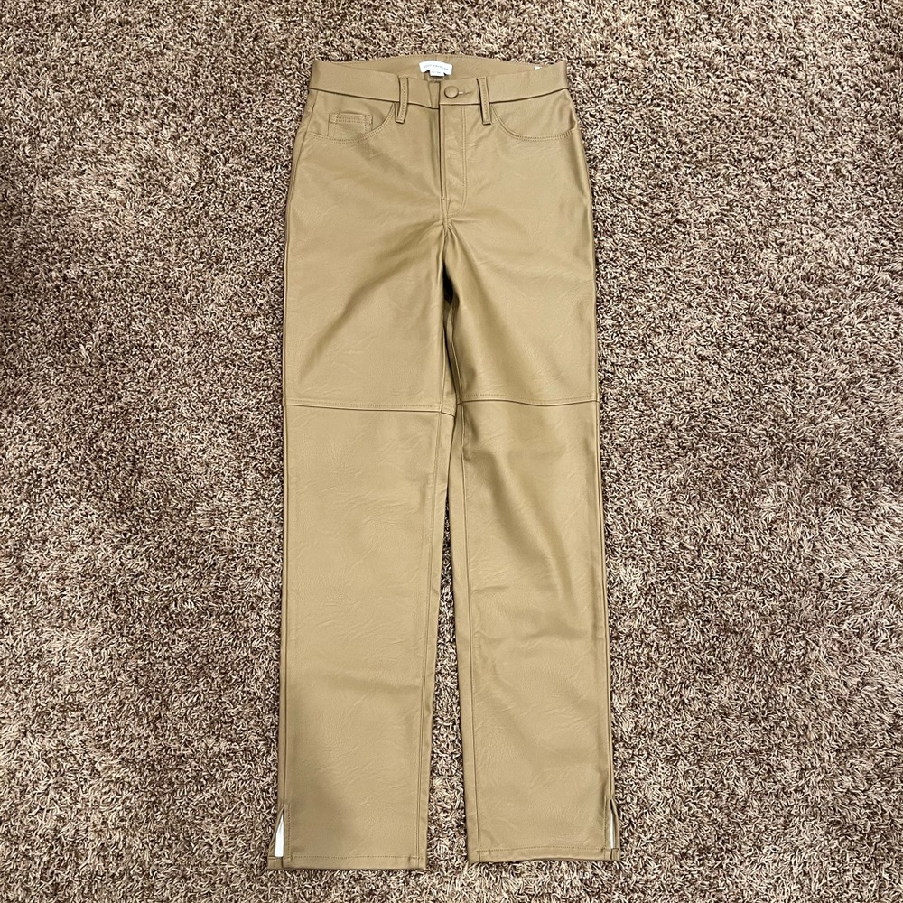Good American Good Boy Faux Leather Pants - Picture 8 of 16